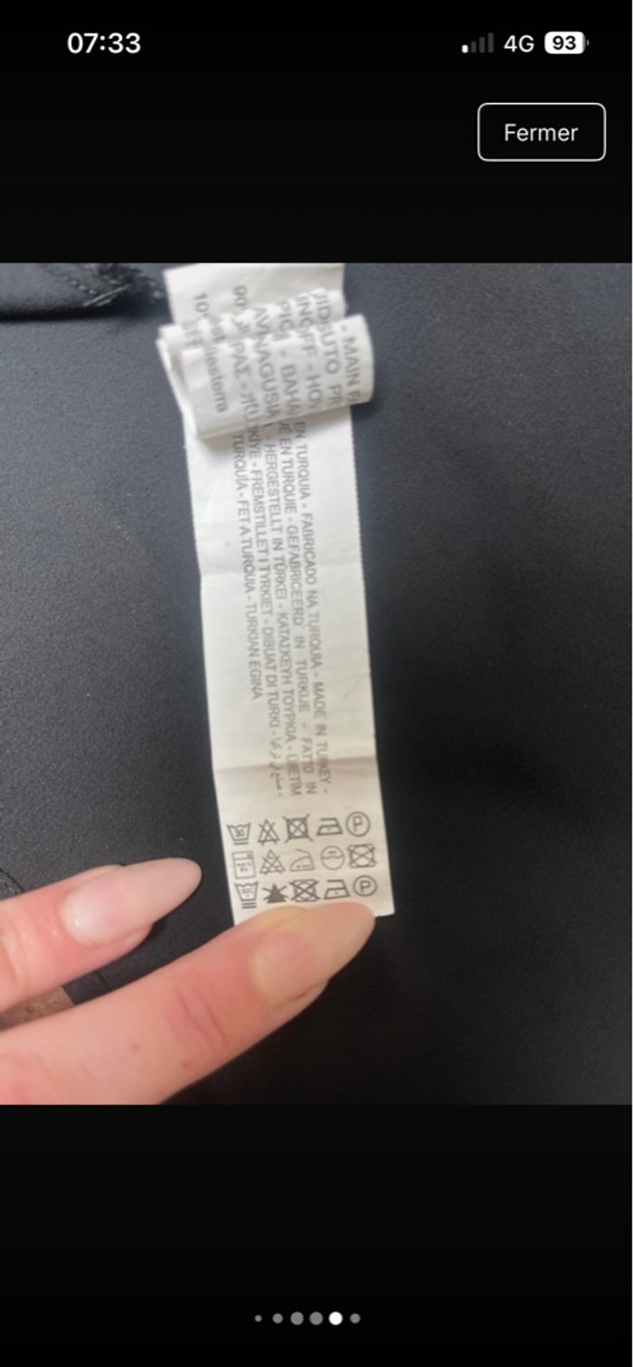 Haut noir Zara décolleté dans le dos - photo numéro 7