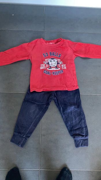 Pyjama enfants velour
