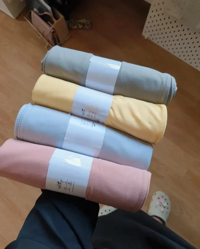 Lot de 4 hijabs en jersey premium luxe - photo numéro 9