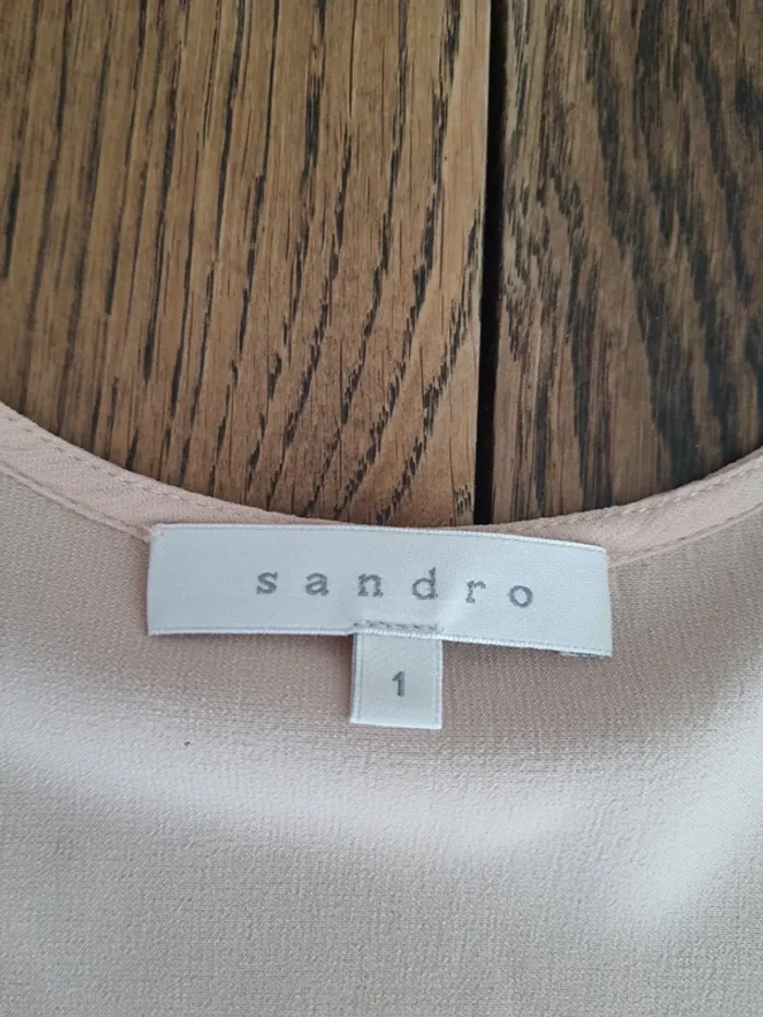 Magnifique Robe rose Sandro taille 1 (fr 36) - photo numéro 9