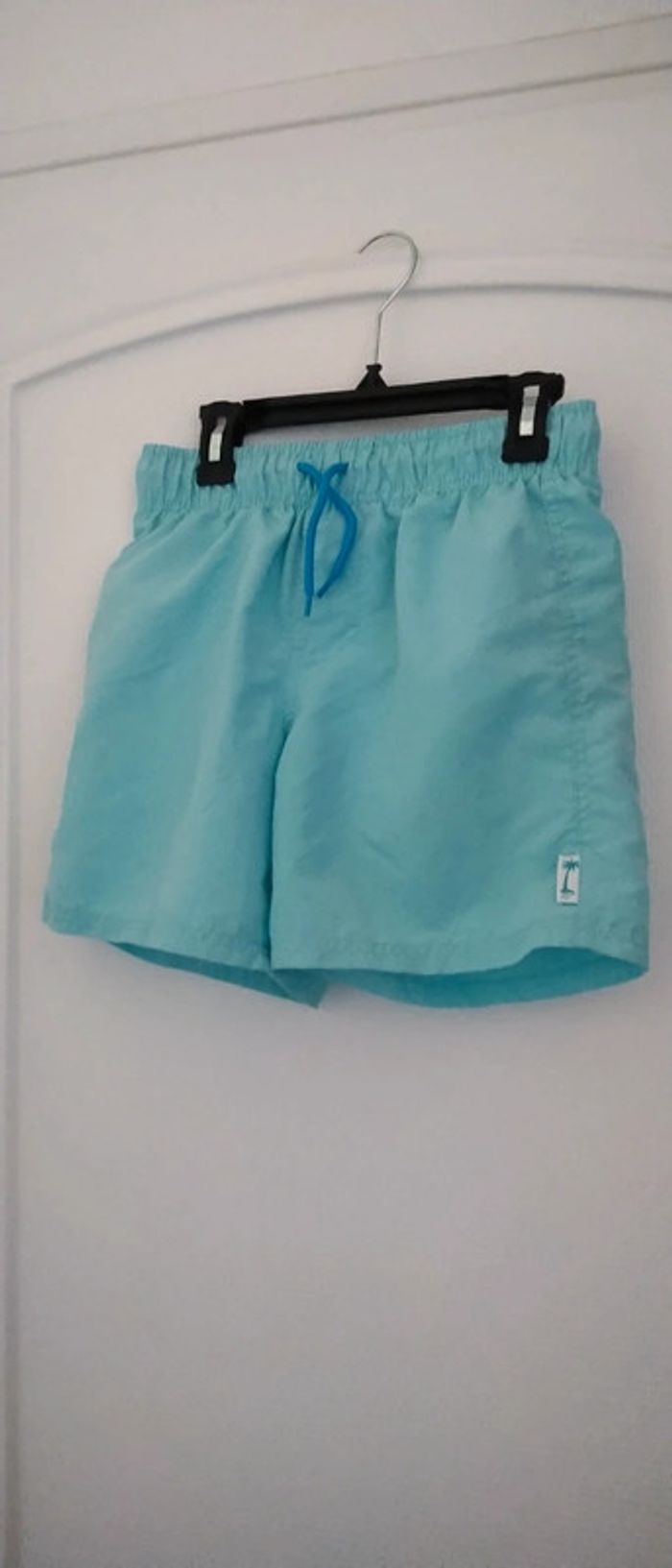 Short de bain turquoise garçon 12 ans kiabi - photo numéro 2