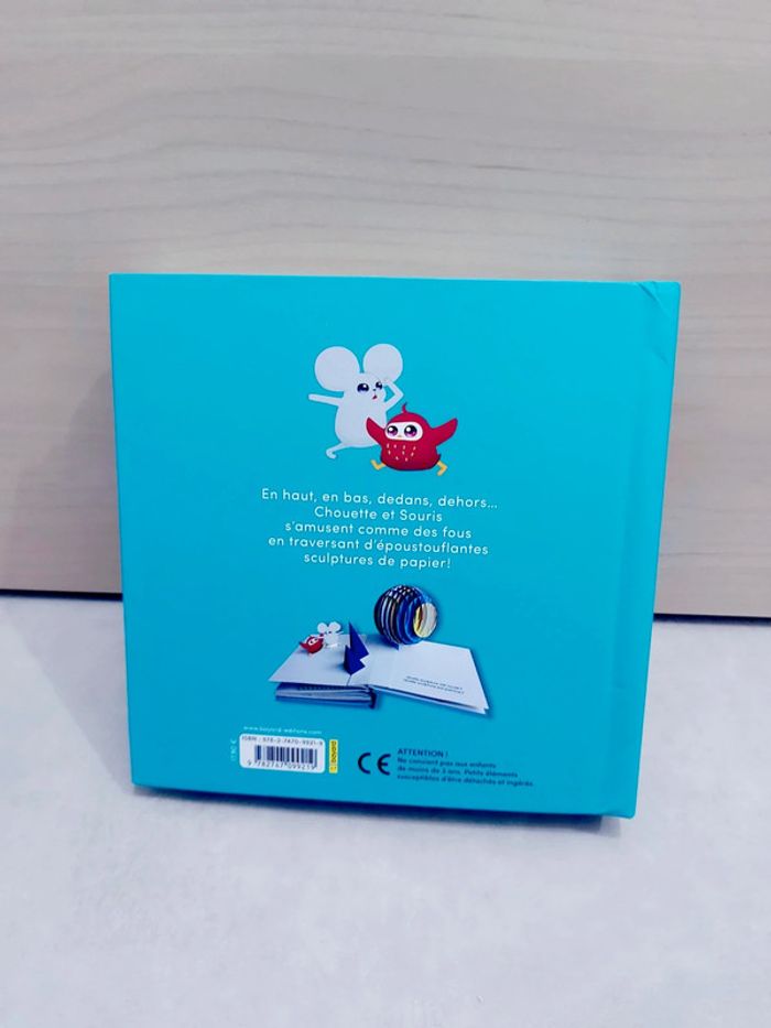 📚 Livre pup up : L'extraordinaire voyage de chouette et souris au pays des contraires - photo numéro 8