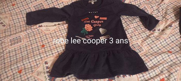 Robe lee cooper bleue marine