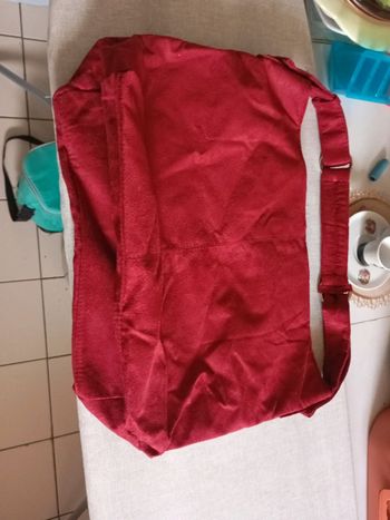 Petit sac a main effet daim