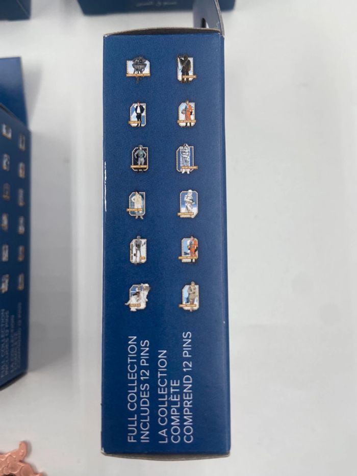 Collection Complète 12 Pin's Star Wars Hoth 2023 Disney Parks édition limitée NEUF - photo numéro 9