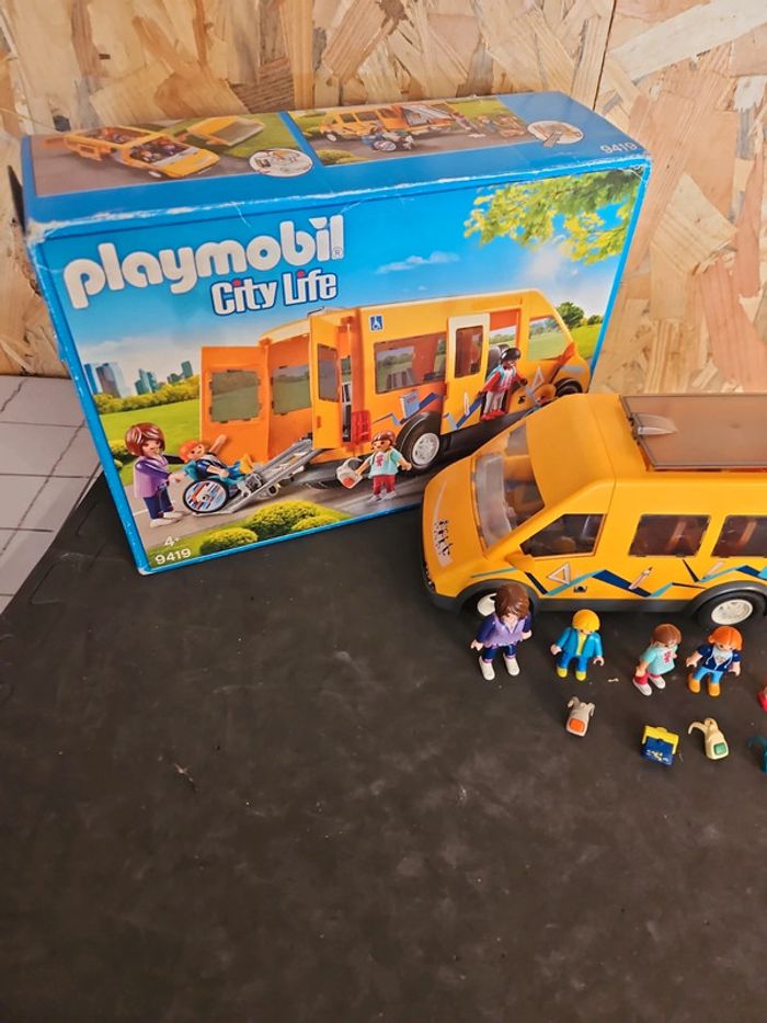Bus scolaire playmobil - photo numéro 3
