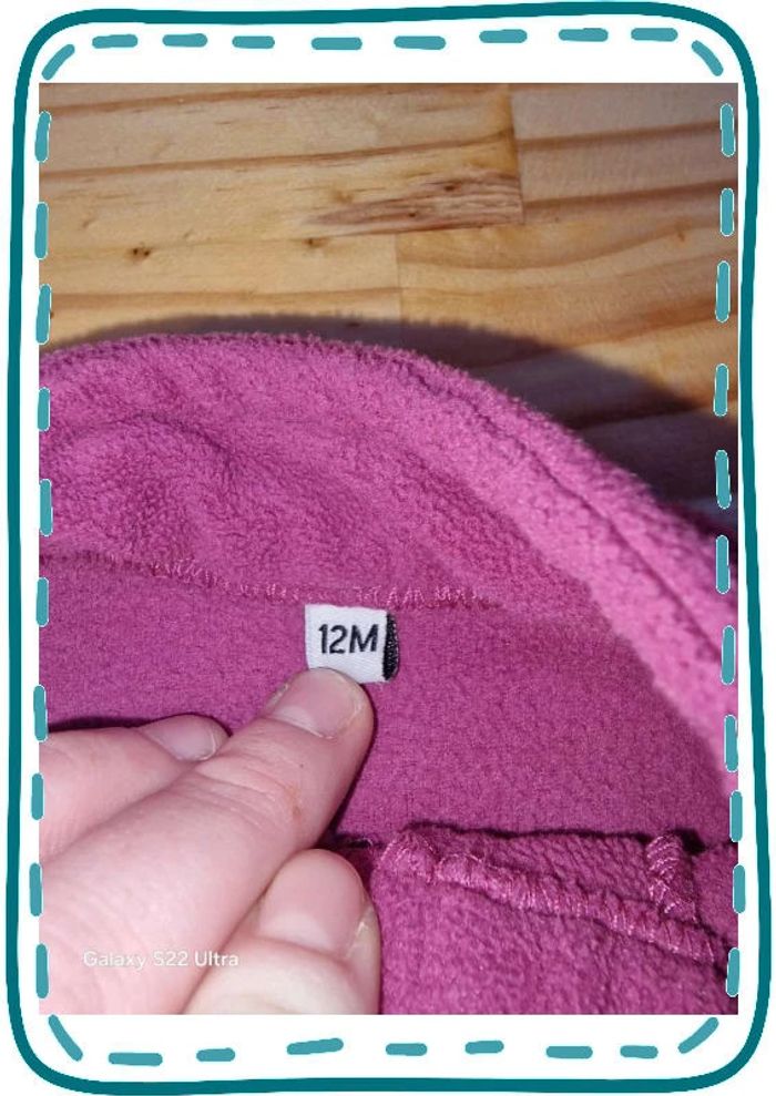 Veste polaire 12 mois - photo numéro 2