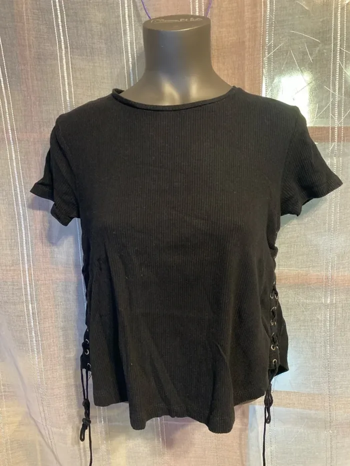 Haut noir femme taille S