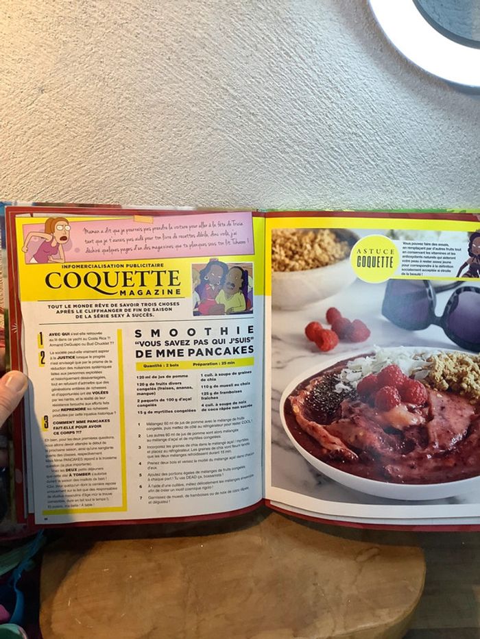 Livre de cuisine officiel Rick et Morty - photo numéro 6