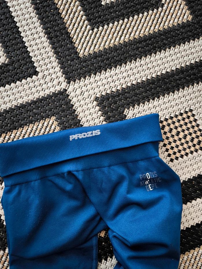 Legging Prozis – Taille XS – Bleu côtelé - photo numéro 4