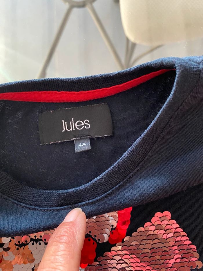 Lot 2 tee-shirts de Noël Jules et kiabi fille ou garçon - photo numéro 4