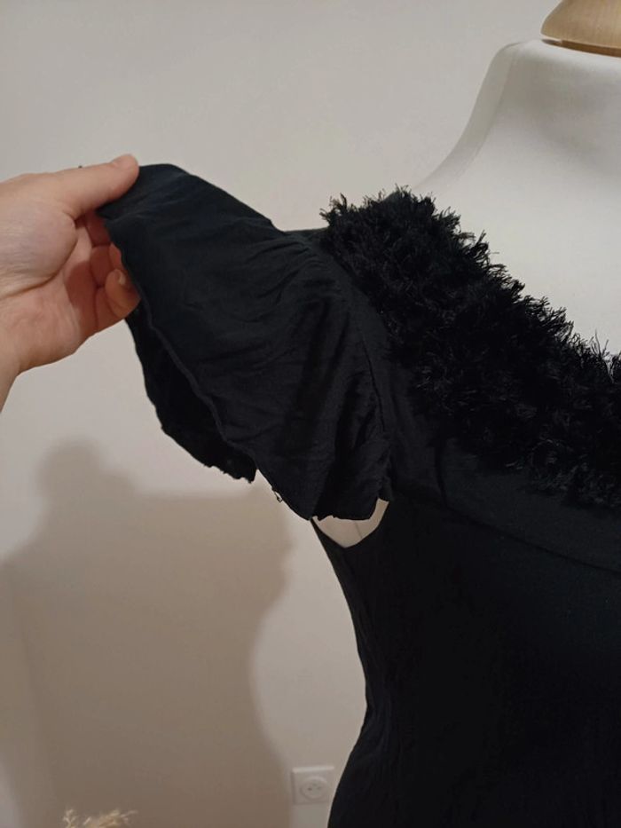 Blouse noire chic Conbipel taille S 36 - photo numéro 4