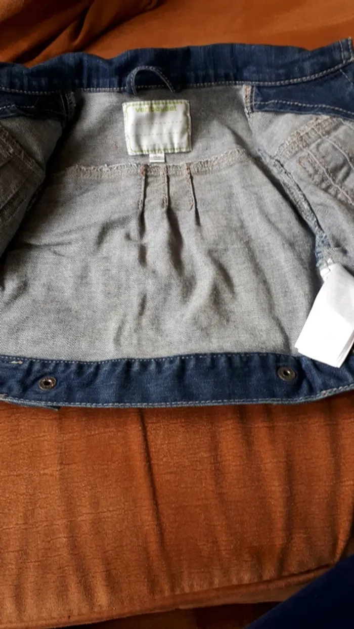 Petite veste en jean - photo numéro 2