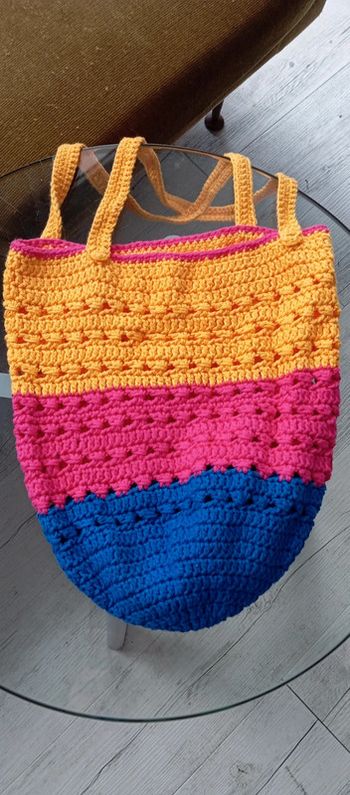 Sac de courses au crochet