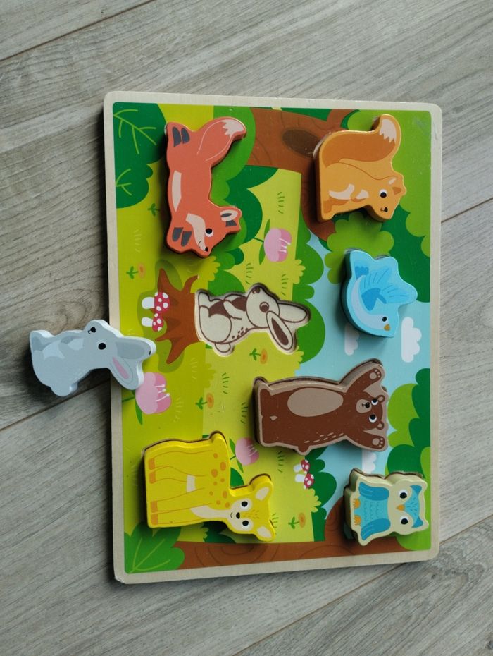 Puzzle bois éveil - photo numéro 2