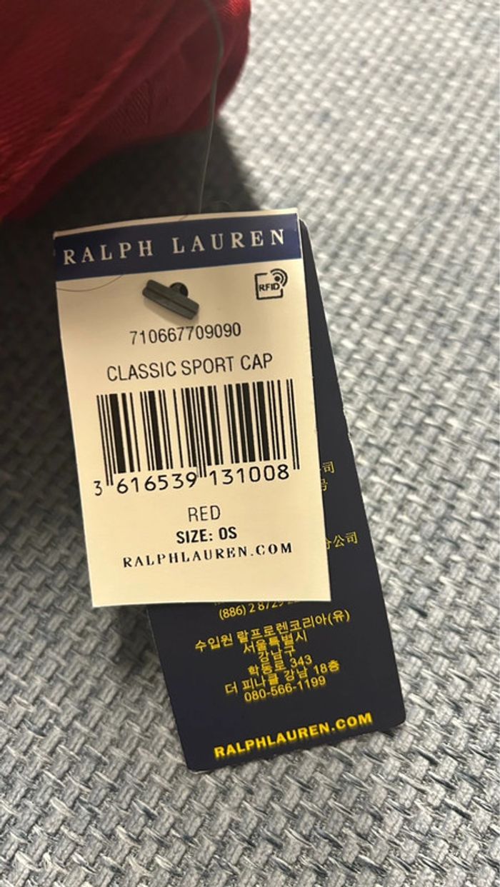 Casquette Polo Ralph Lauren taille unique neuve unisexe - photo numéro 14
