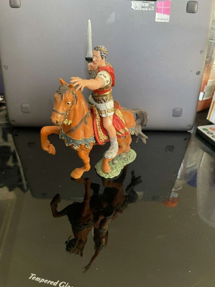 Figurine Vintage César a Cheval Papo 2000 - photo numéro 2
