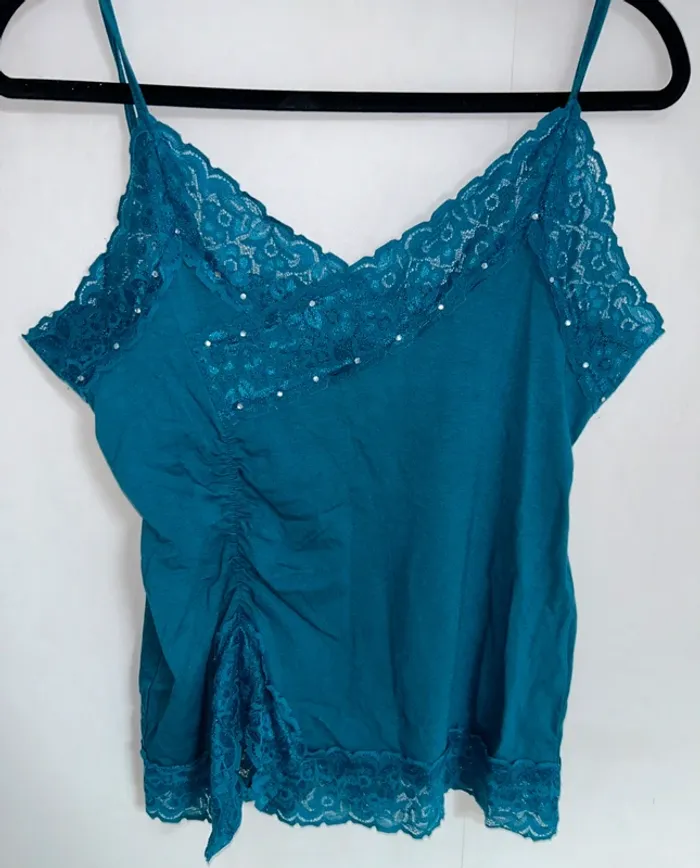 Jolie débardeur bleu femme taille 42/44 fashion express