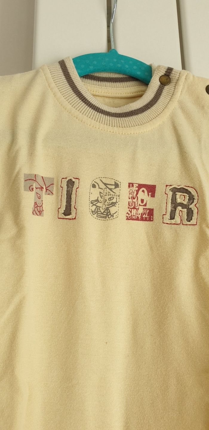 T Shirt Tiger 6 mois Marque Confetti - photo numéro 4