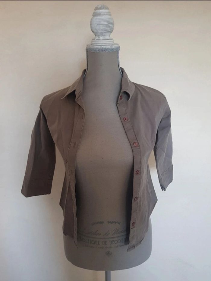 Chemise manches 3/4