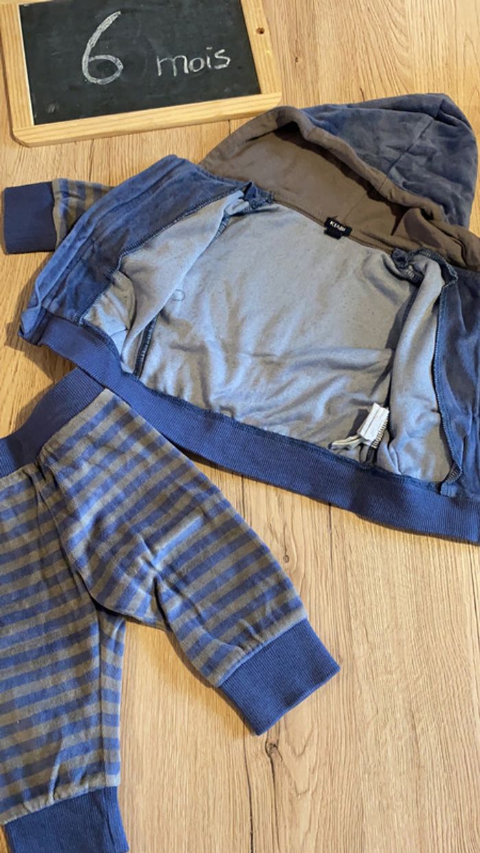 Ensemble jogging velours - photo numéro 3