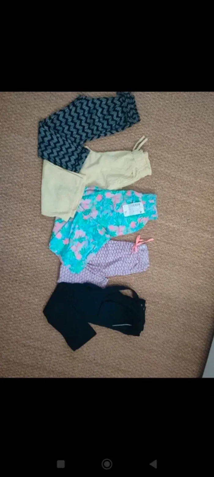 Lot pantalon
