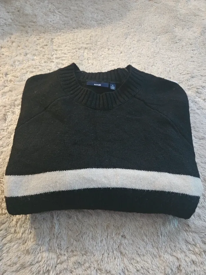 Robe pull a rayure