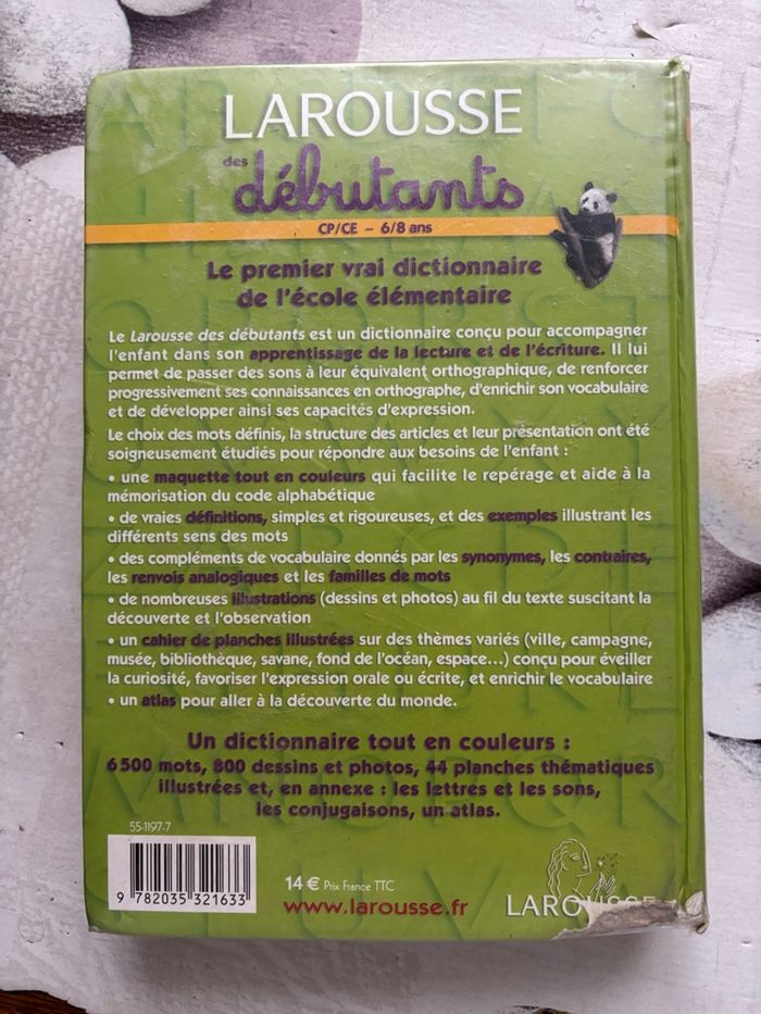 Dictionnaire débutant CP/CE - photo numéro 8