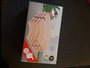 Boite de 4 rail en bois