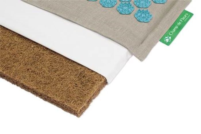 Bioloka Set Standard Tapis + Coussin Naturel - Orange NEUF - photo numéro 3