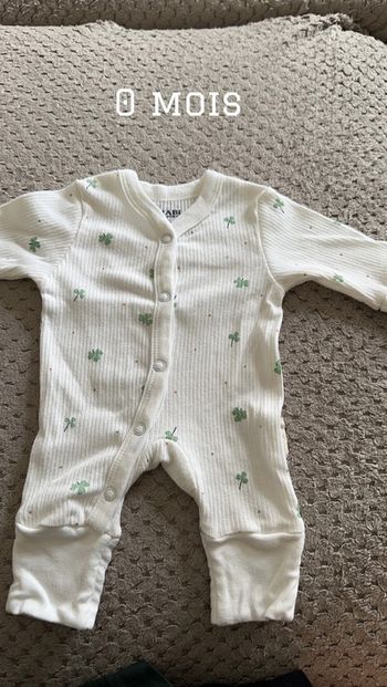 Ensemble coton 0 mois