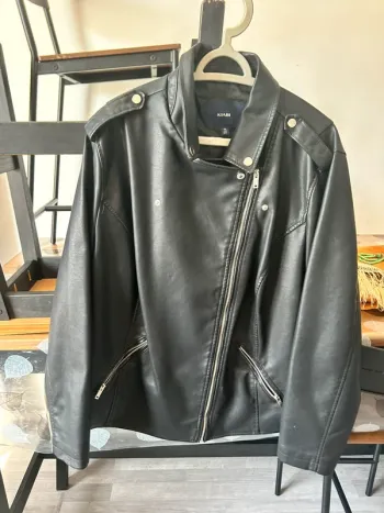 Veste en cuir