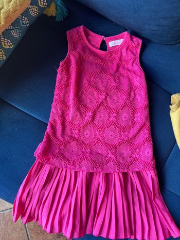 Robe rose 8 ans