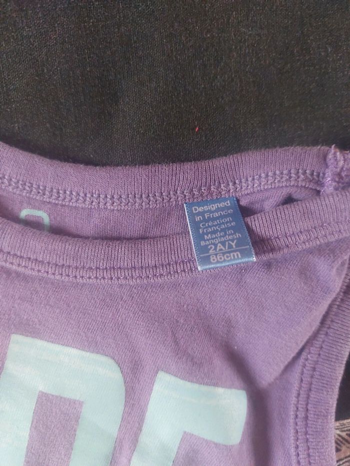 Débardeur Marcel violet - photo numéro 3