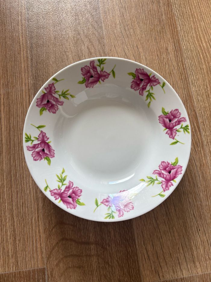 lot de 4 assiettes