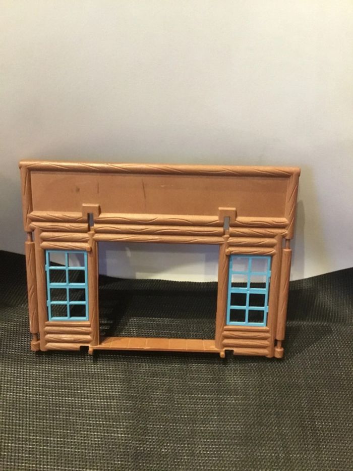 Playmobil façade quartier général fort Bravo pièces détachées western - photo numéro 2