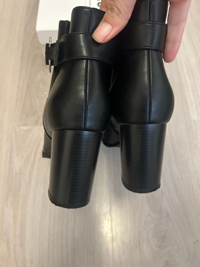 Bottine sinequanone noir taille 38 - photo numéro 6