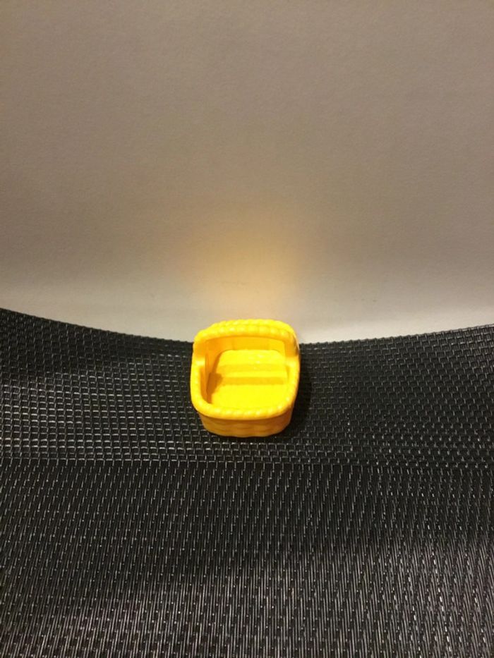 Playmobil panier en osier avec anse jaune pièces détachées - photo numéro 3