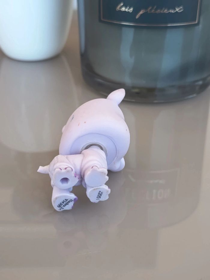 Littlest Pet Shop #2282 light purple rhino - photo numéro 3