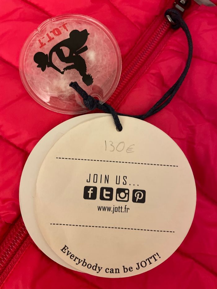 Doudoune jott kids Carla fushia - photo numéro 3