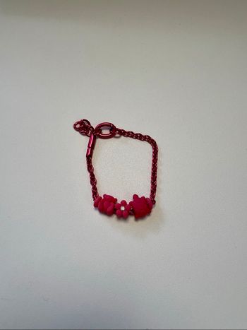 Bracelet Morellato rose avec breloques