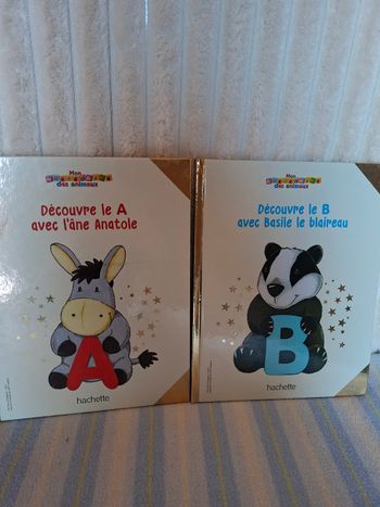 Livres éducatif A et B pour enfants