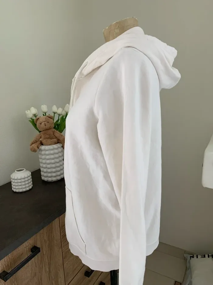 Gilet zippé molletonné à capuche femme - photo numéro 2