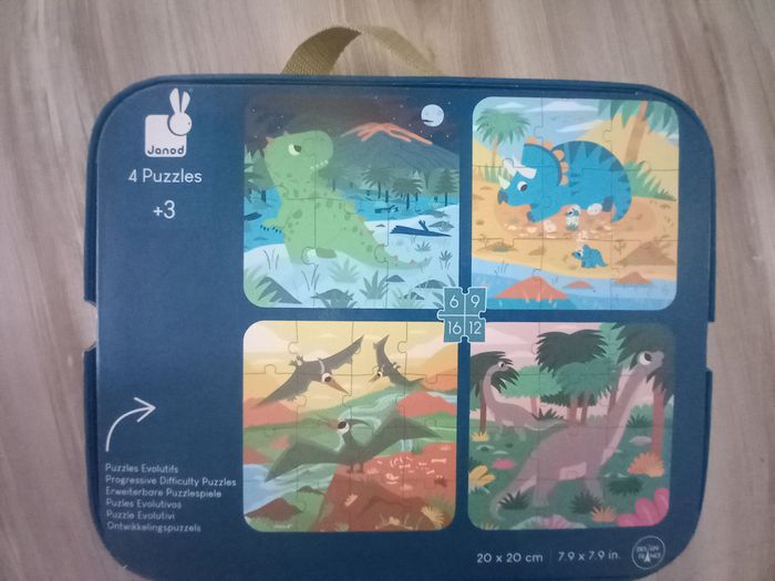 Valise 4 puzzles évolutifs - photo numéro 2