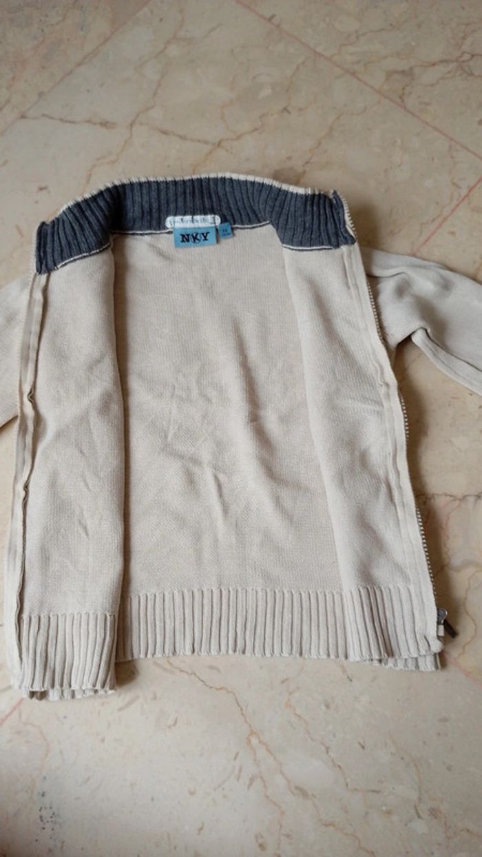 #manu_7896garcon5ans gilet zippé - photo numéro 3