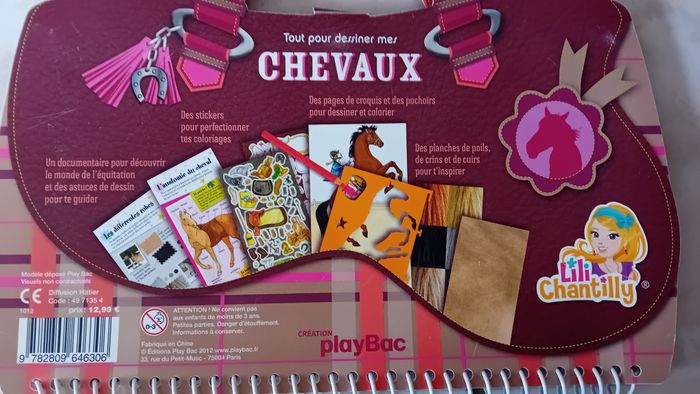 Cahier d'activité chevaux Lily chantilly - photo numéro 5