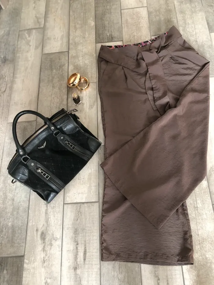 Pantalon fluide large No Excuse Taille 44 - photo numéro 4