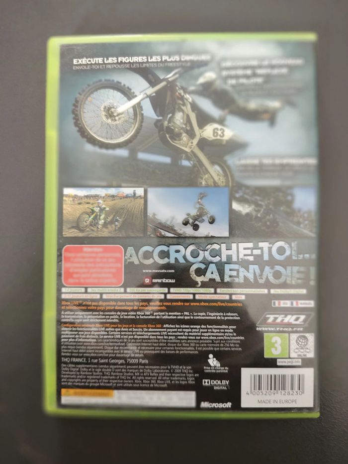 Boîtier reflex mx vs atv xbox 360 - photo numéro 3