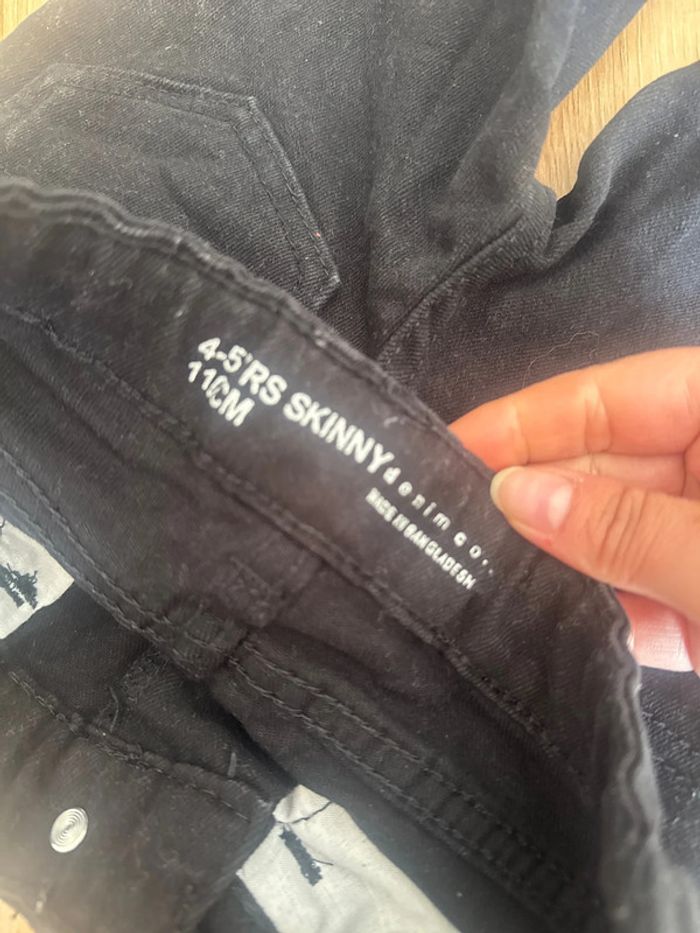 Short en jeans noir Primark 4/5ans - photo numéro 3