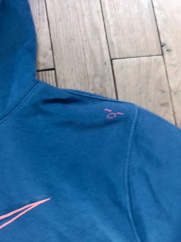 Sweat à capuche nike bleu S - photo numéro 5